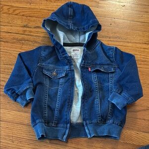 Levi’s Hooded Denim Jacket